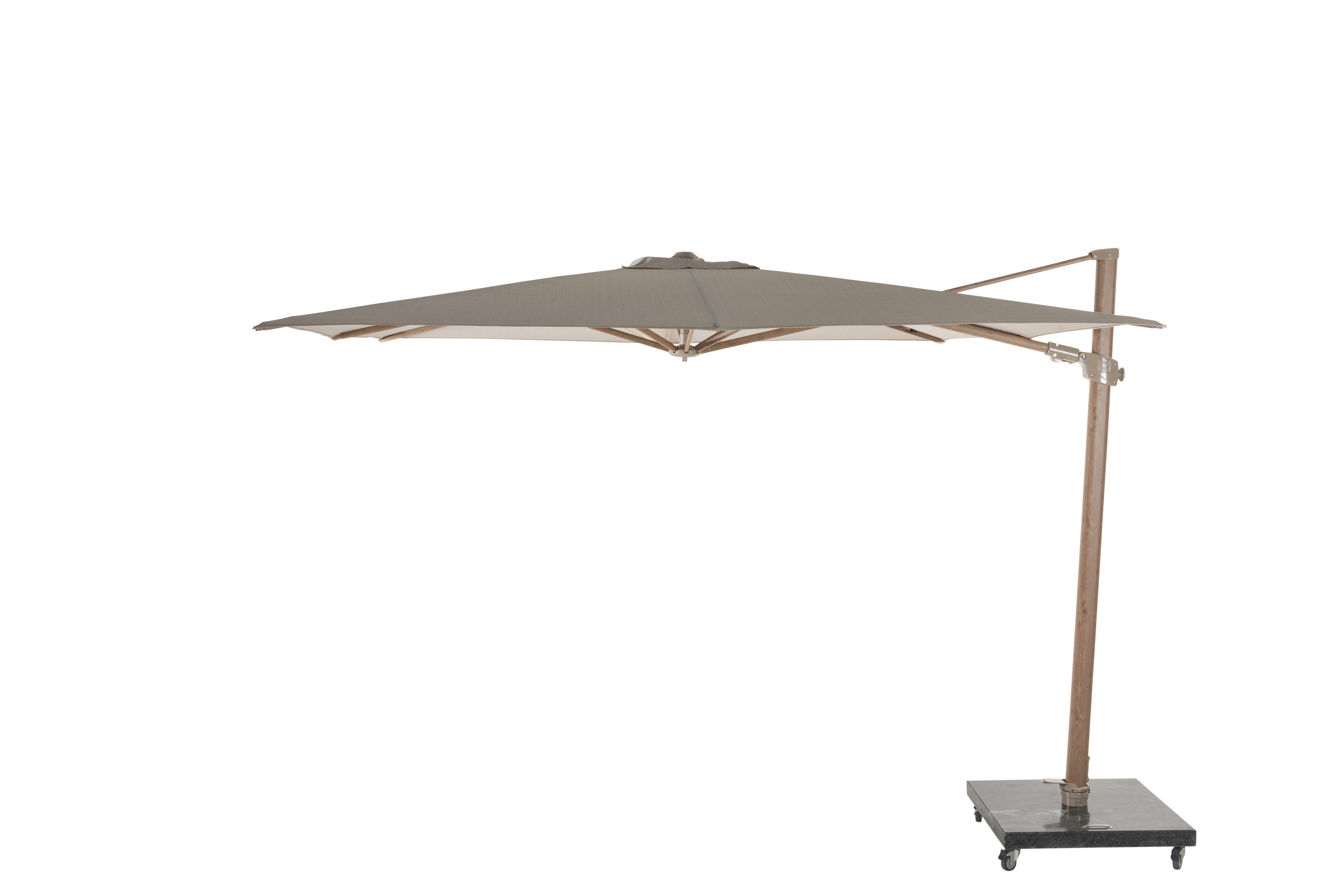  4 Seasons Siesta Premium Parasol 3x3m W.look - Sand